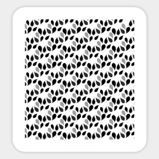 Droplet pattern design Sticker